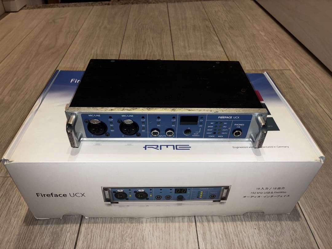 RME Fireface UCX オーディオインターフェイス