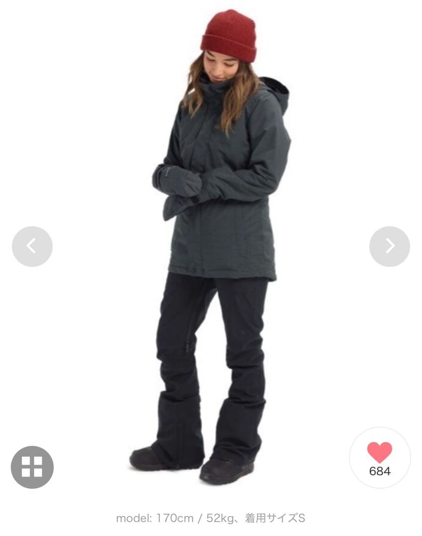 BURTON レディース スノーウェア/ジャケット