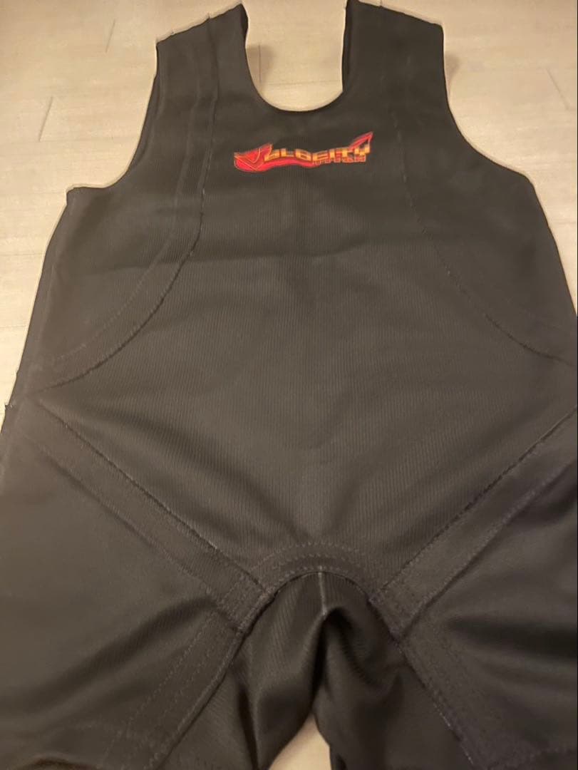 Velocity パワーリフティング　デッドリフトスーツブラック40号