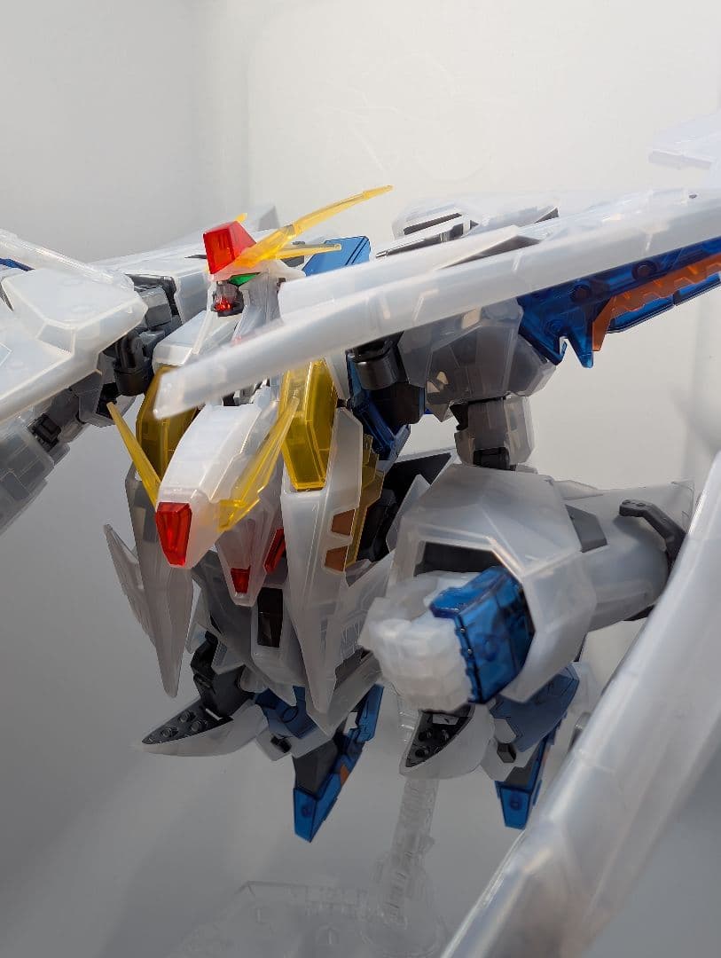 【完成品】　HG　クスィーガンダム　Ξガンダム　クリアカラー　1週目特典付