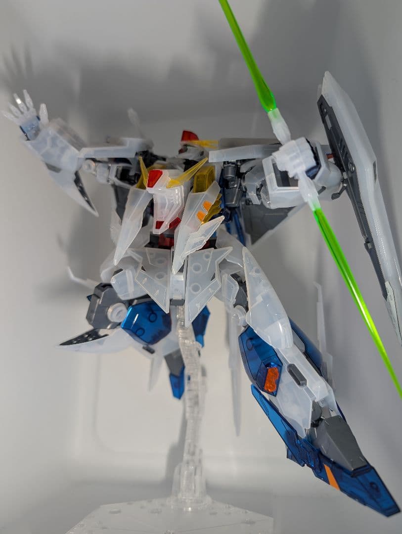 【完成品】　HG　クスィーガンダム　Ξガンダム　クリアカラー　1週目特典付
