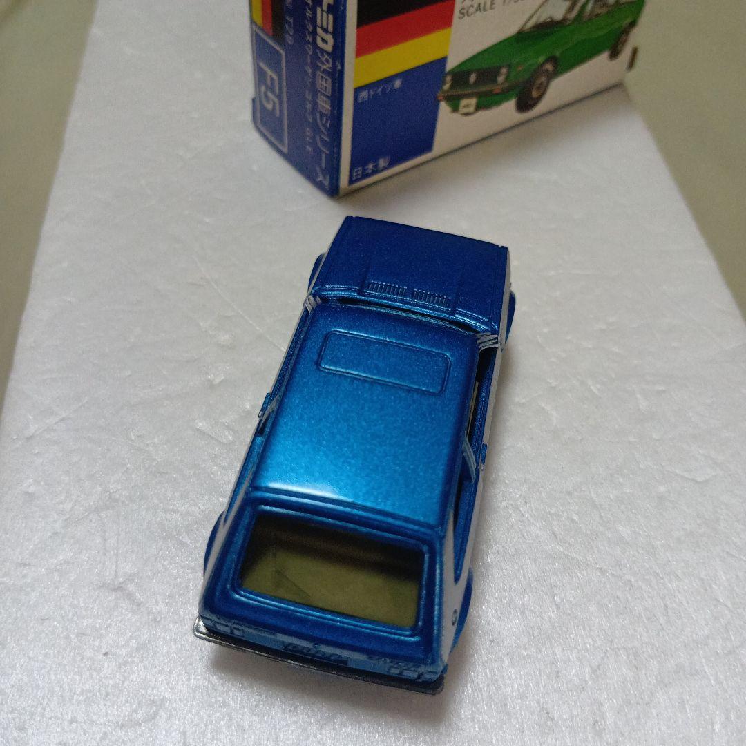 トミカ青箱　フォルクスワーゲン ゴルフ GLE 1/56　日本製　外箱共に極上品