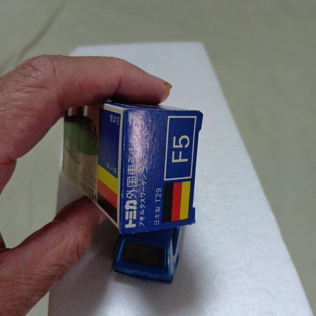 トミカ青箱　フォルクスワーゲン ゴルフ GLE 1/56　日本製　外箱共に極上品