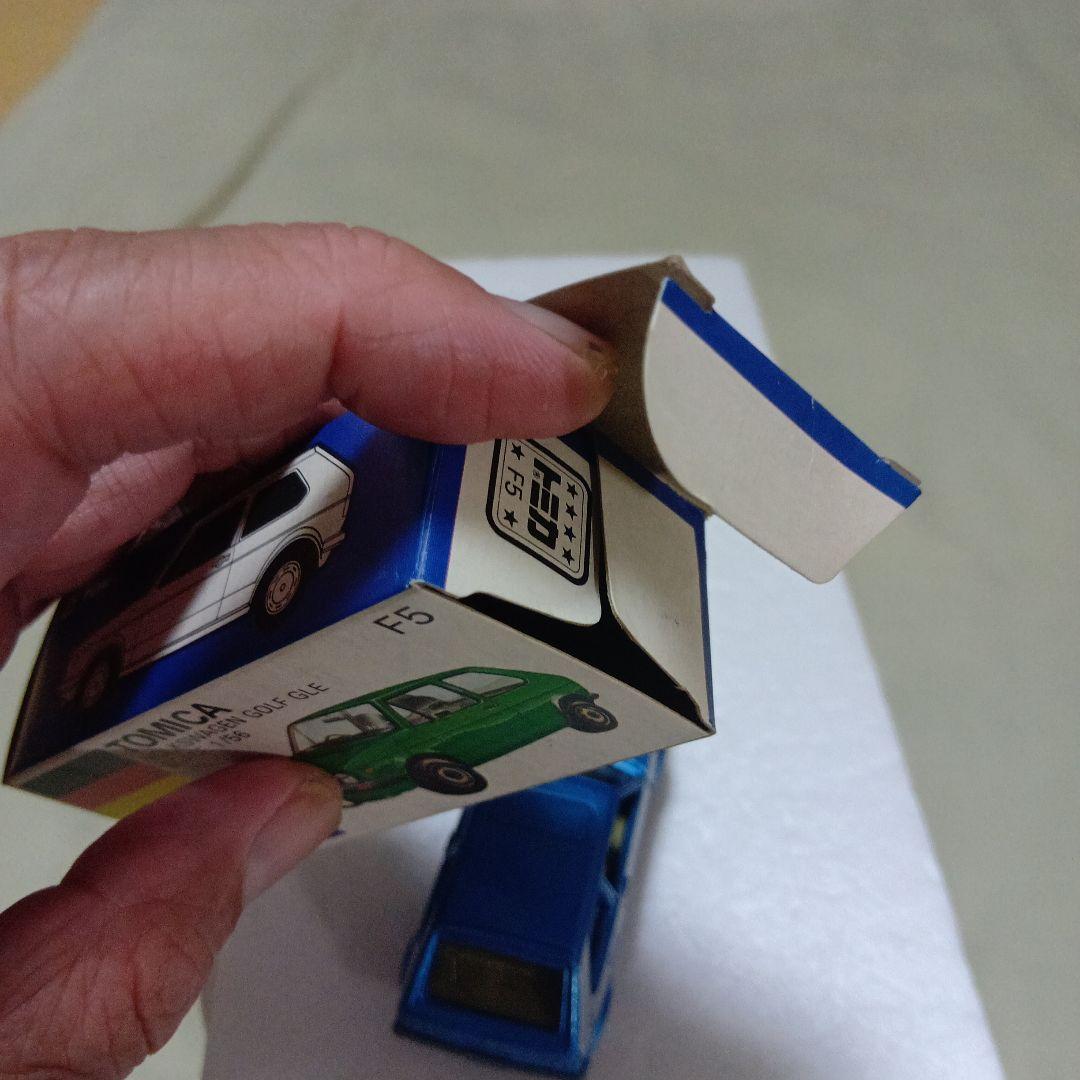 トミカ青箱　フォルクスワーゲン ゴルフ GLE 1/56　日本製　外箱共に極上品