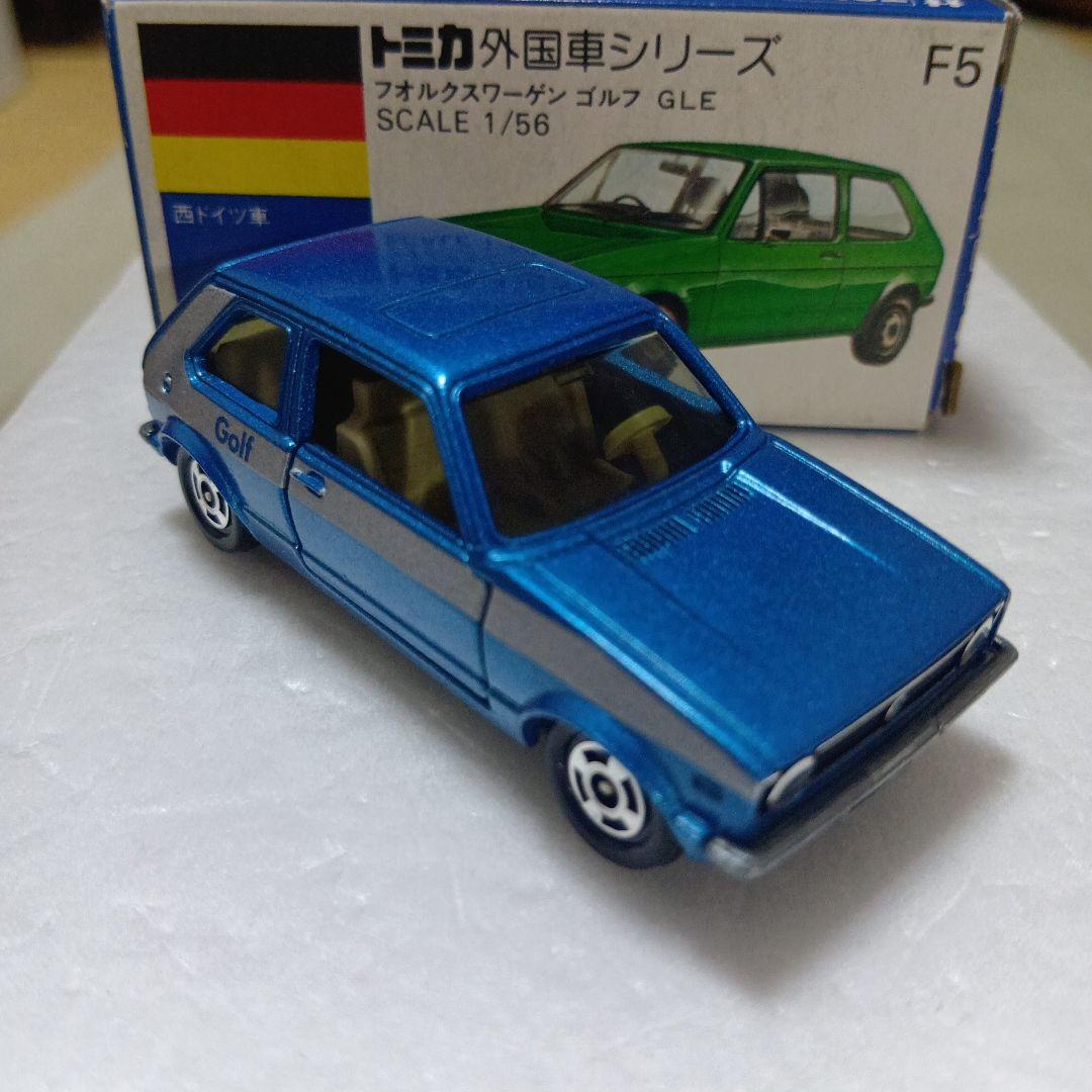 トミカ青箱　フォルクスワーゲン ゴルフ GLE 1/56　日本製　外箱共に極上品
