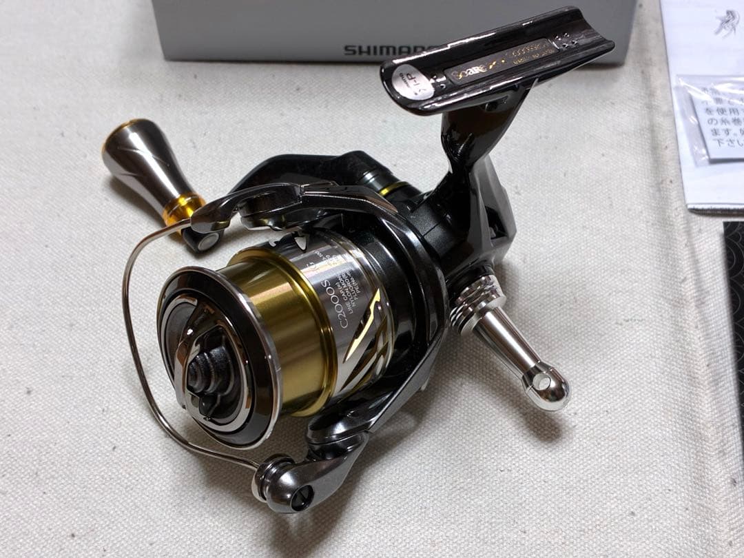 【極美品】シマノ リール 25ソアレXR C2000SSHG 【カスタム品】