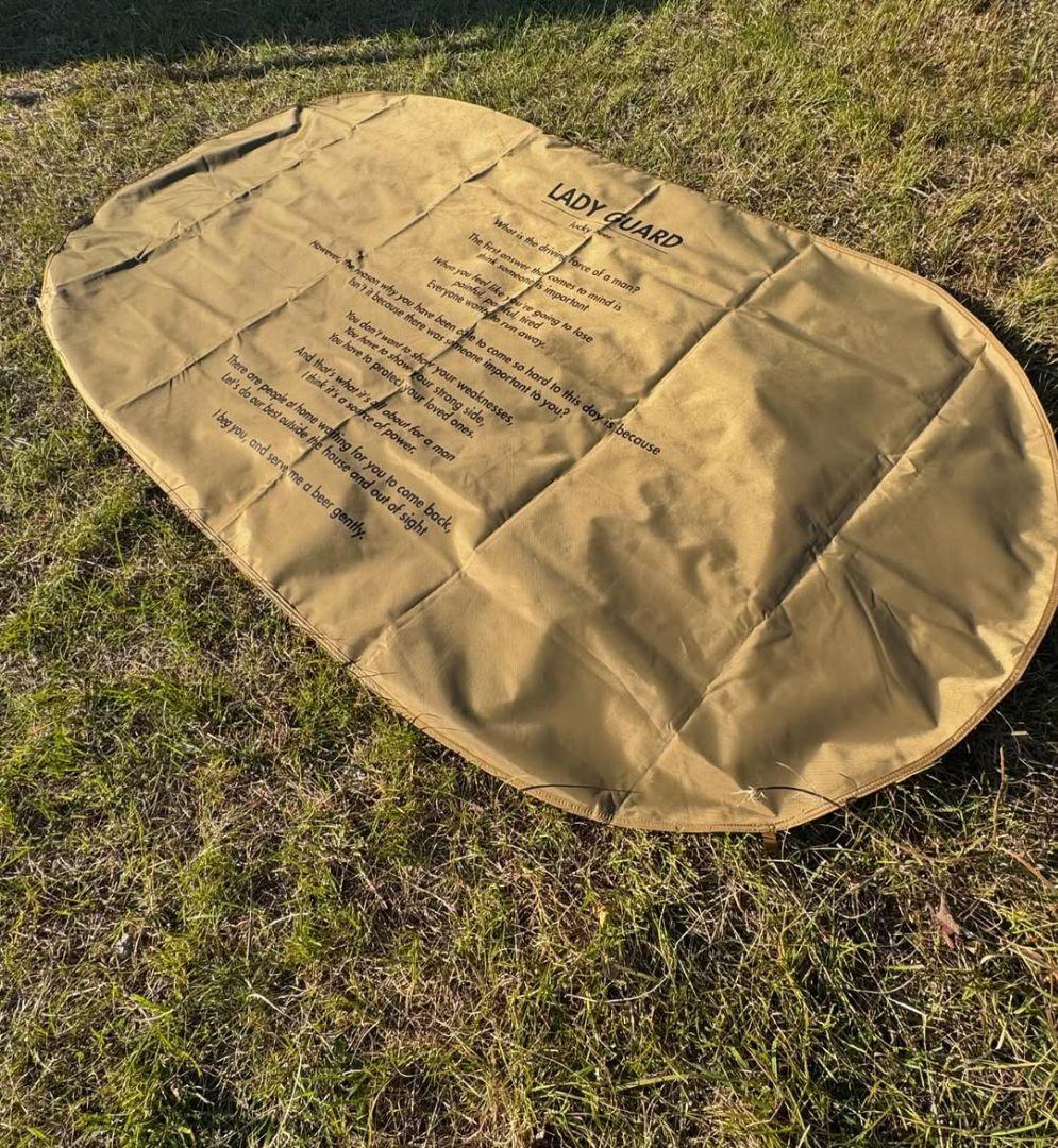 新品未使用　BRUNT ポップアップテント 3点セット タンカラー