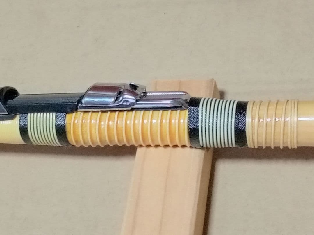 チヌ竿　筏竿　 手作り　布袋竹 ②