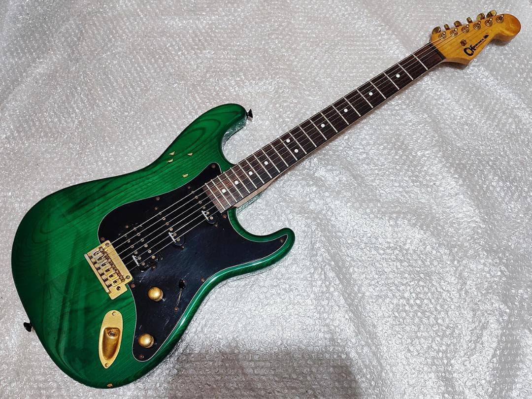 CHARVEL シャーベル CST-60 日本製 ストラト 希少カラー グリーン