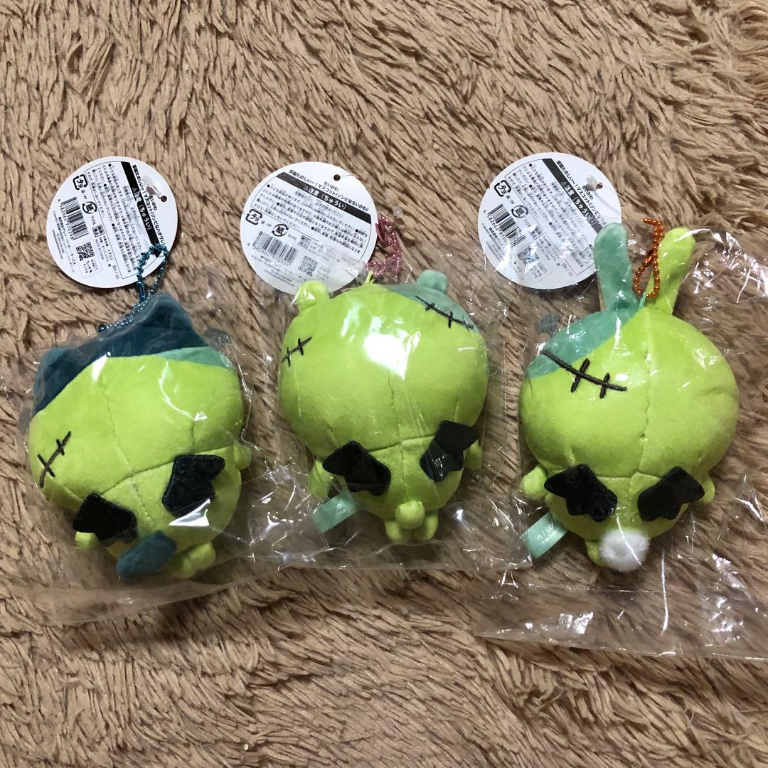 ちいかわ　仮装たのし〜！マスコット(ゾンビなちいかわ・ハチワレ・うさぎ)