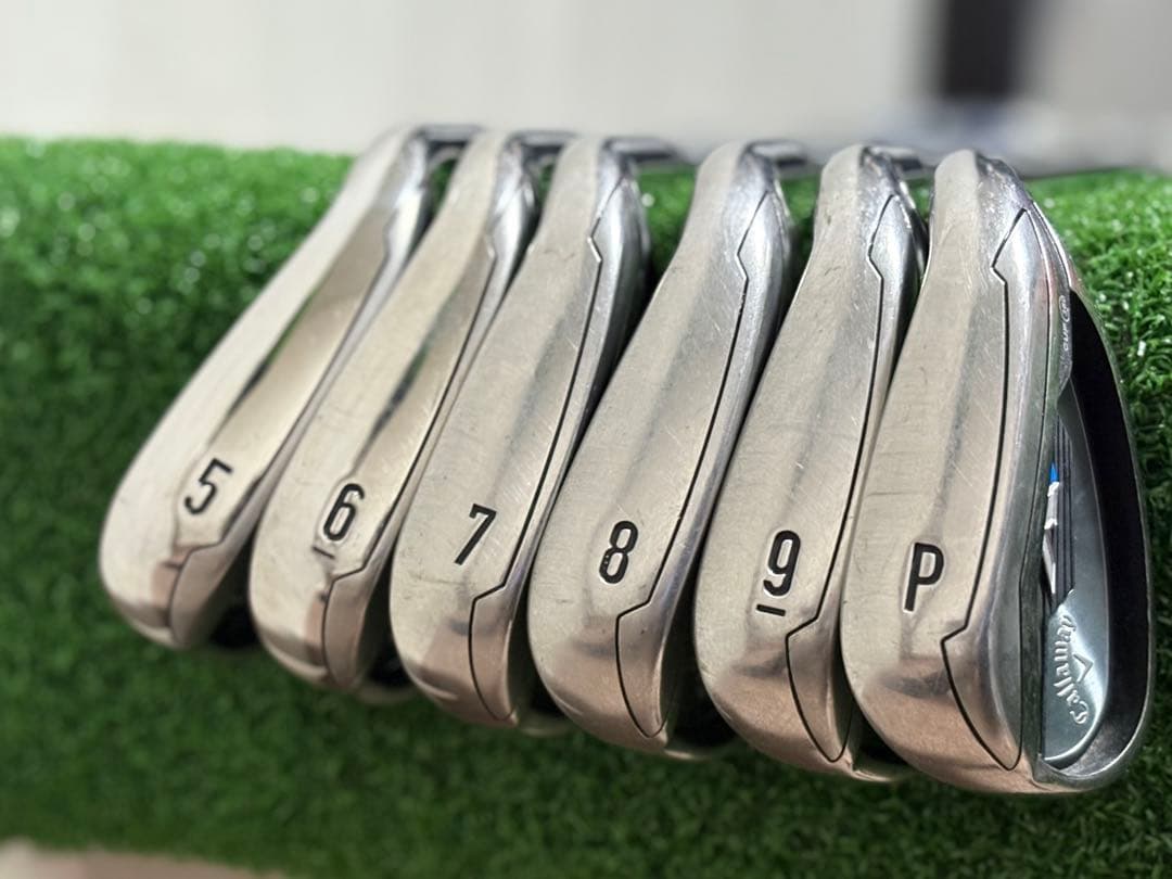 キャロウェイXRアイアンセット6本 NSPROフレックスR