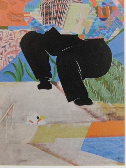 金森宰司、ライフ『画家の庭で遊ぶ』　I、希少な画集より、新品高級額・額装付