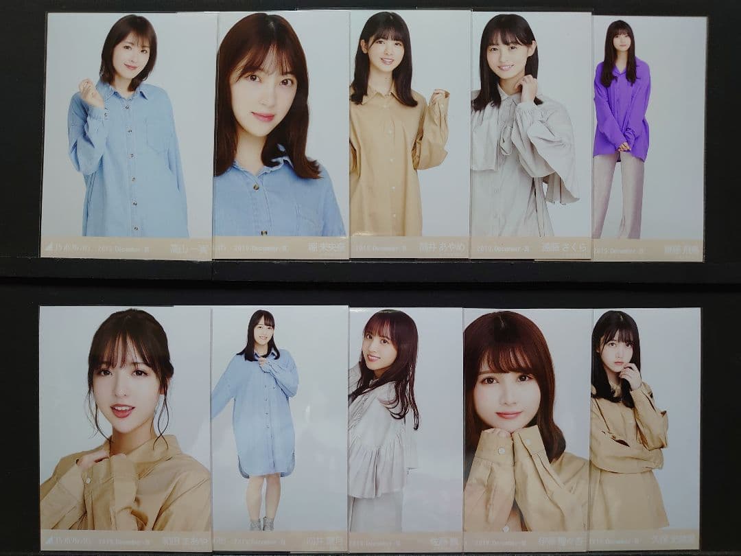乃木坂46  チェックセットアップ(2019 December Ⅱ)バラ売り可能