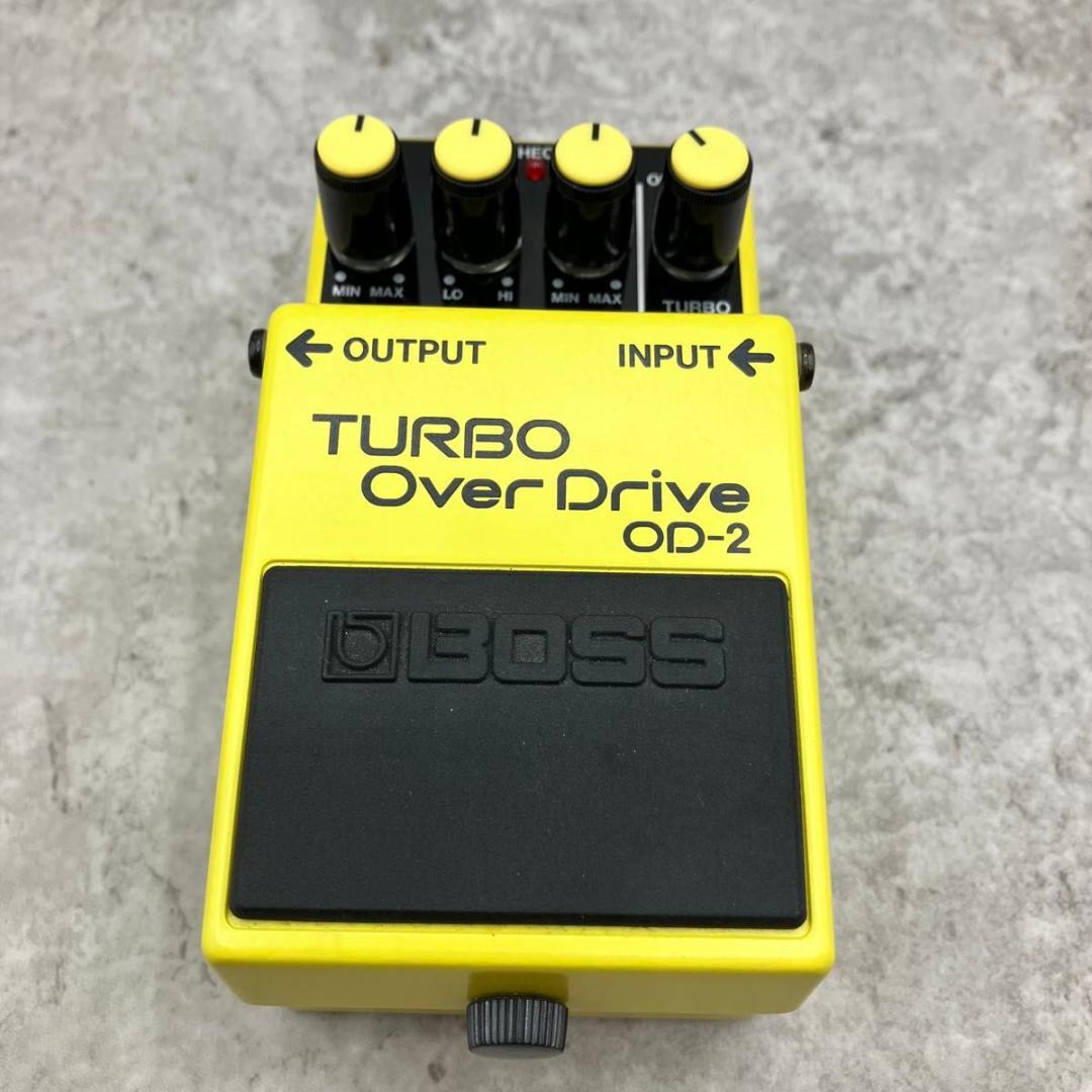 希少 超美品 日本製 BOSS ターボオーバードライブ OD-2 エフェクター