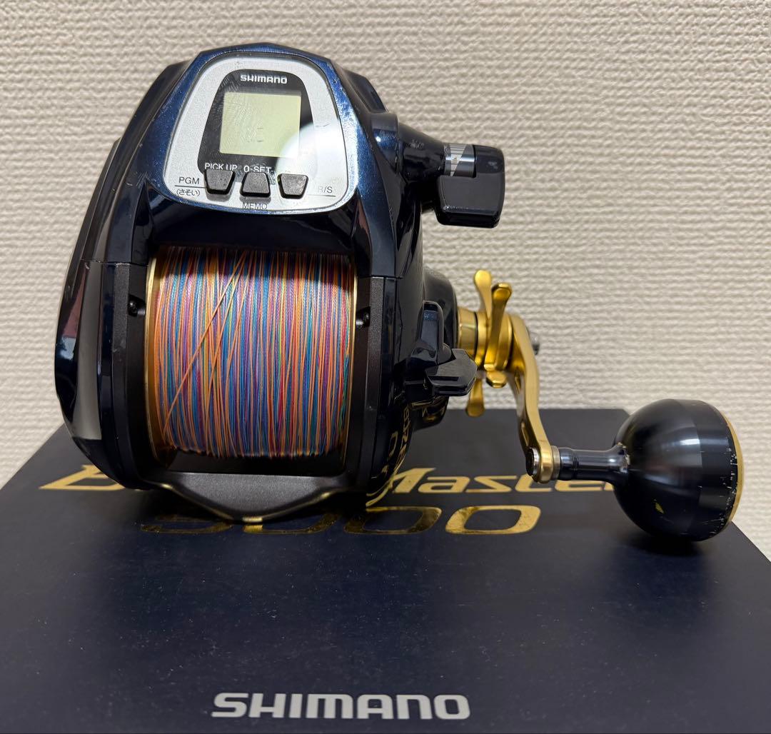 SHIMANO 電動リール 9000 ライン付き