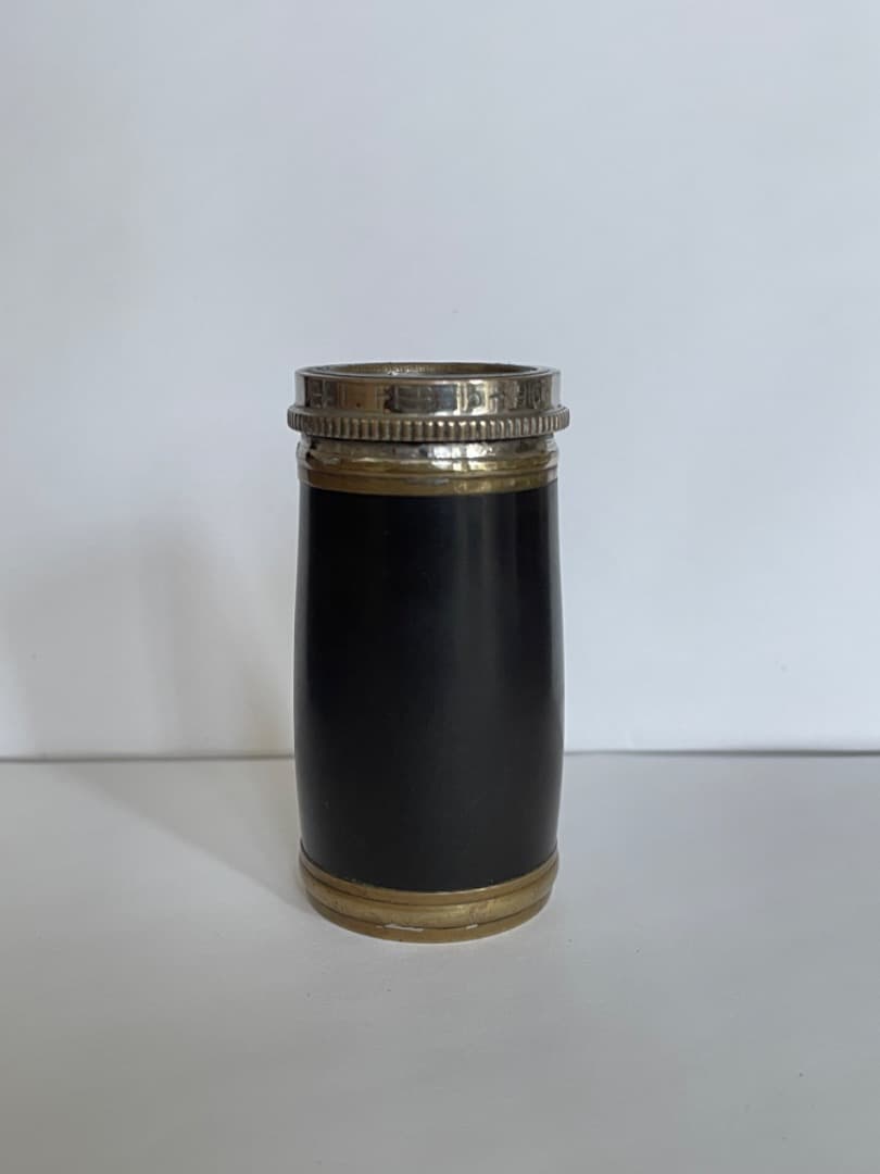 【ビンテージ】B♭クラリネット用 アジャスタブル(長短可動式)バレル