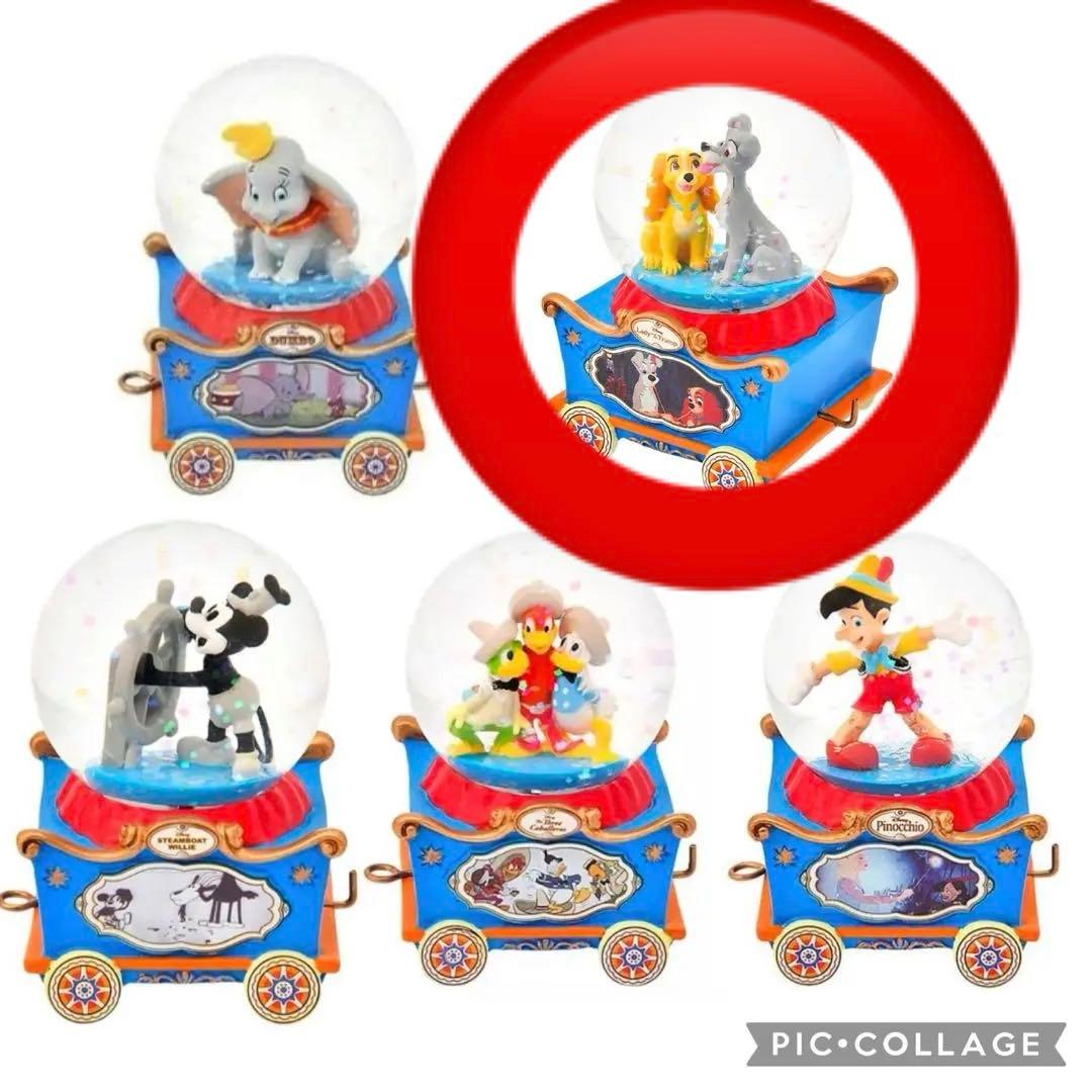 ☆新品未開封☆ディズニースノードーム 5個セット