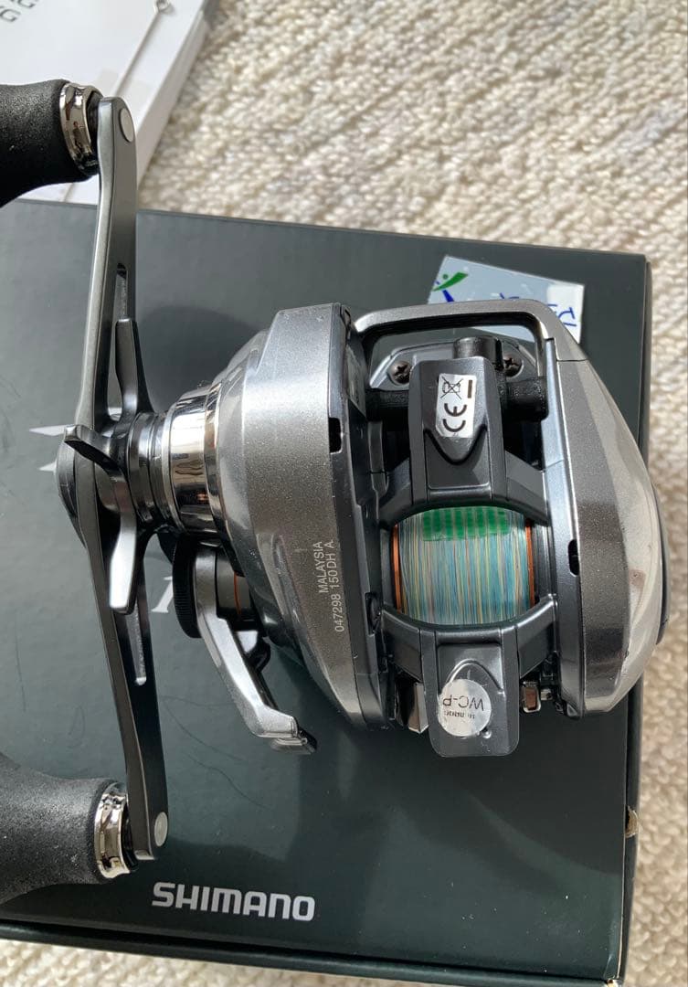 シマノ 24 バルケッタプレミアム 150DH (右巻き・ダブルハンドル)