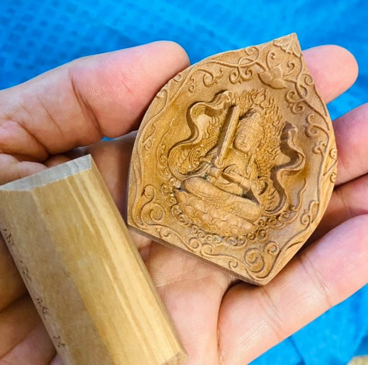 白檀守護本尊般若心経御守 （虚空蔵菩薩（丑・寅））