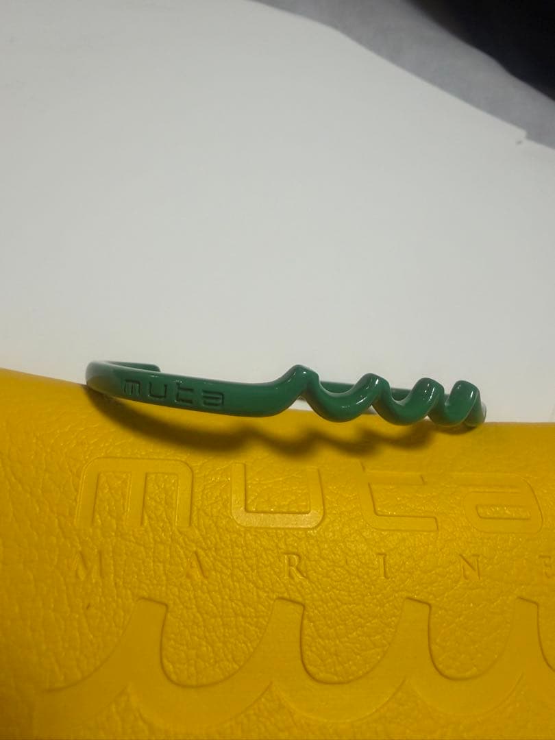 muta MARINE グリーンブレスレット【値下げ交渉受付中】