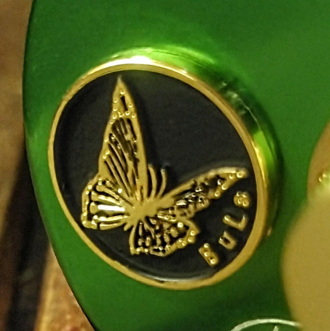 丸型ベイトリール BULS1510C 右ハンドル グリーン・ゴールド