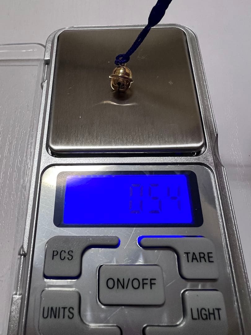 K18 鈴 根付けストラップ