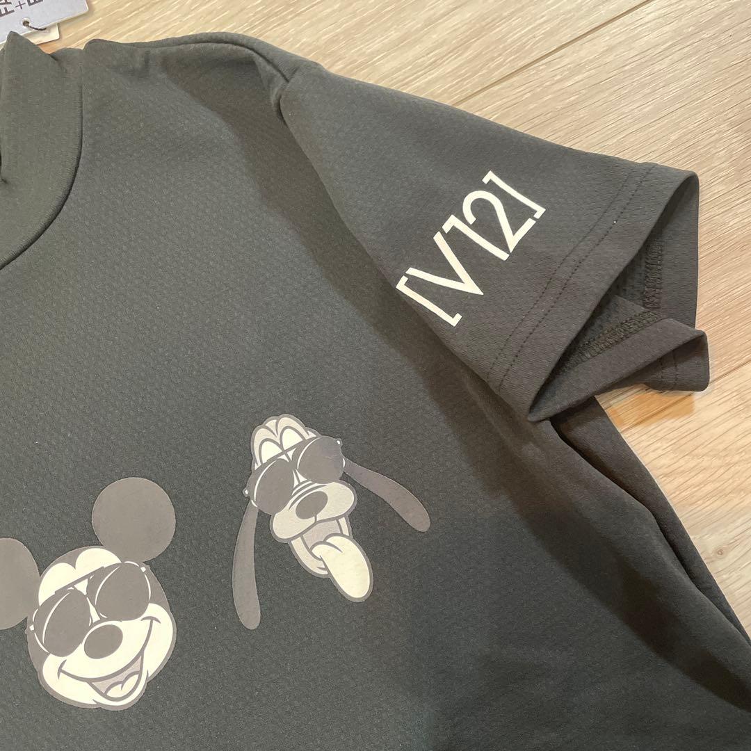 v12 ディズニー モックネックミッキー レディースMサイズ ゴルフDisney