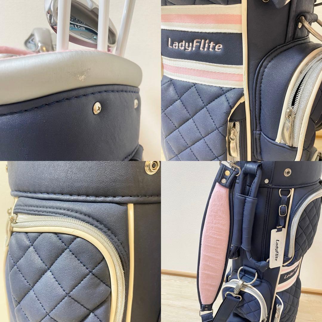 LadyFlite レディース ゴルフ ハーフセット　フレックスL 8本