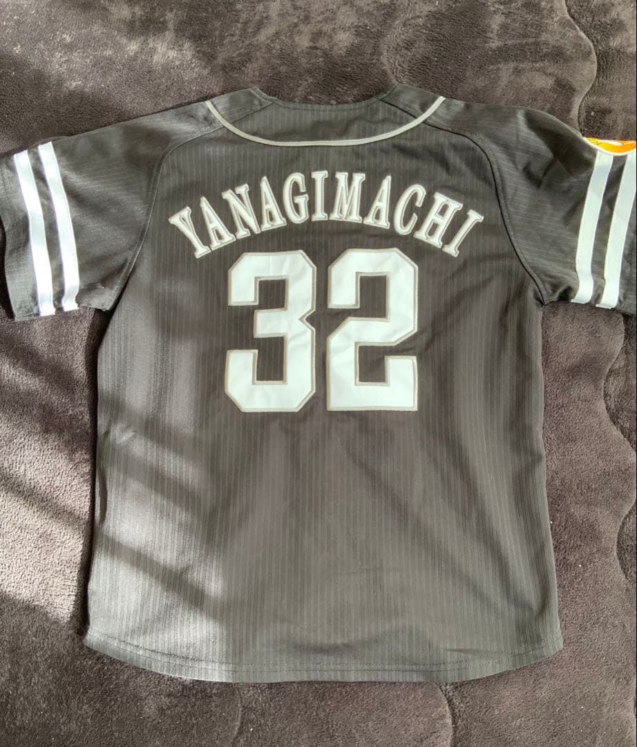 ソフトバンクホークス　ビジターユニフォーム　柳町選手　Sサイズ　レプリカ