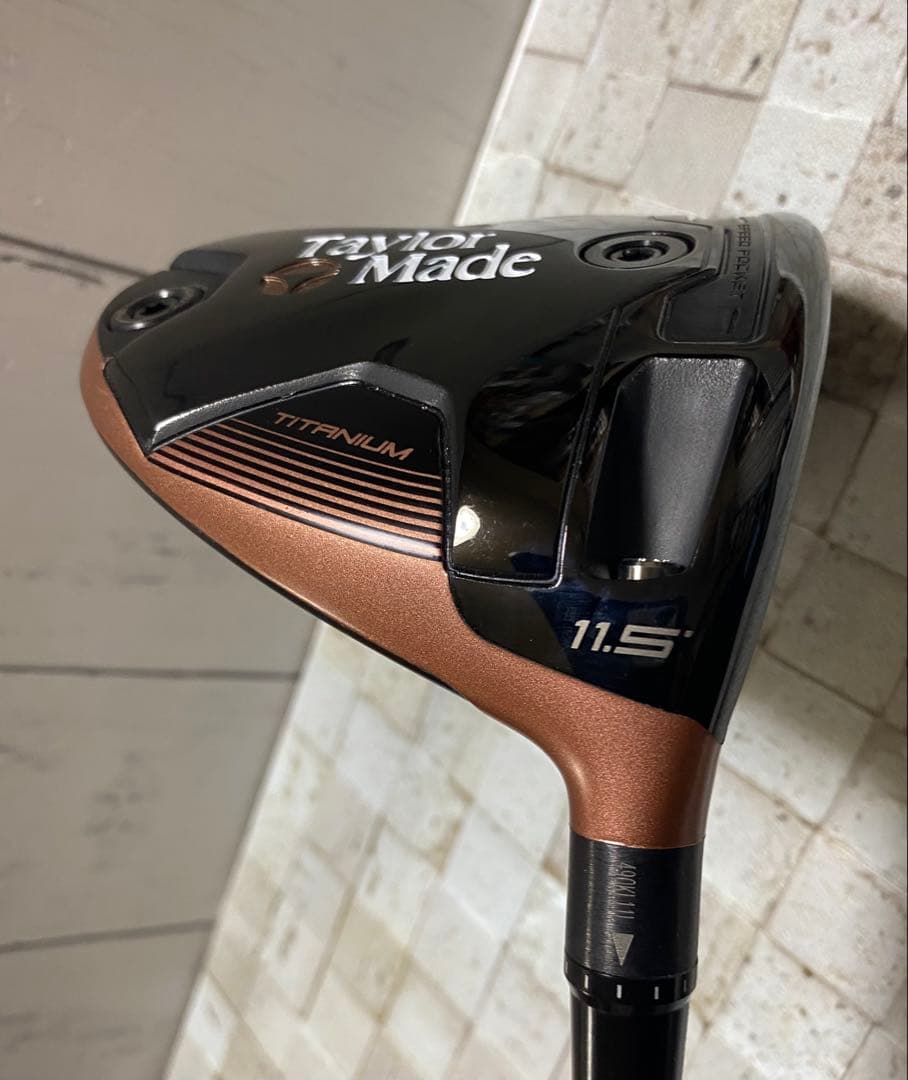 TaylorMade BRNR Mini Copper 11.5°シャフト2本