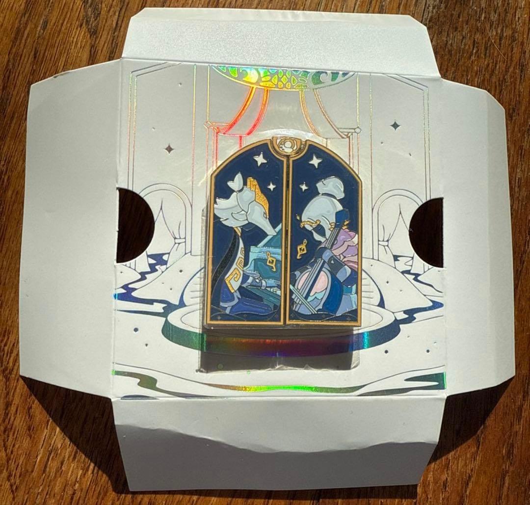 【ピンバッチのみ】 sky星を紡ぐ子どもたち　仲良しお辞儀　ピンバッチ