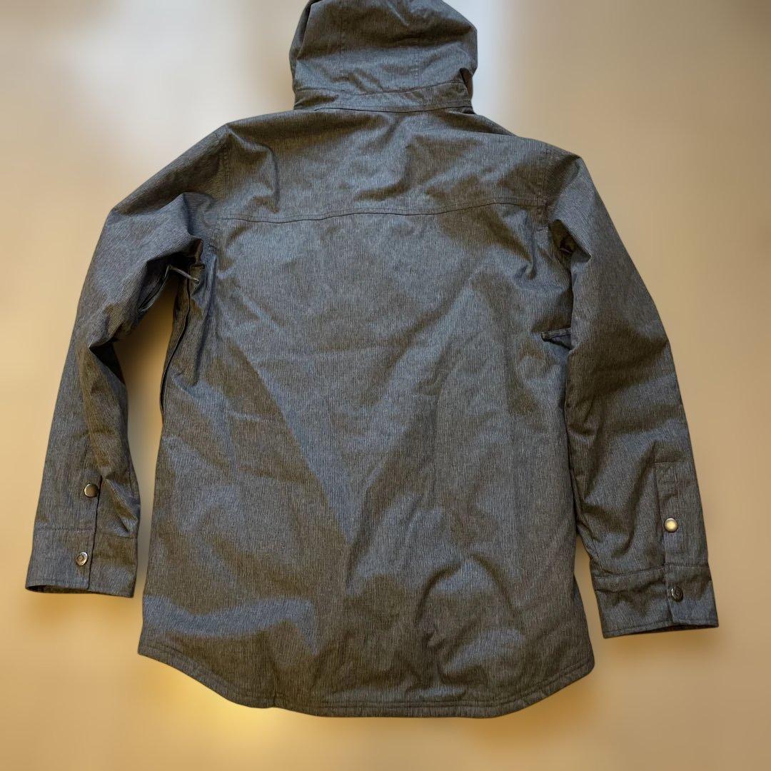 BURTON グレー フード付き スノーボード ウェアー Size/ XL