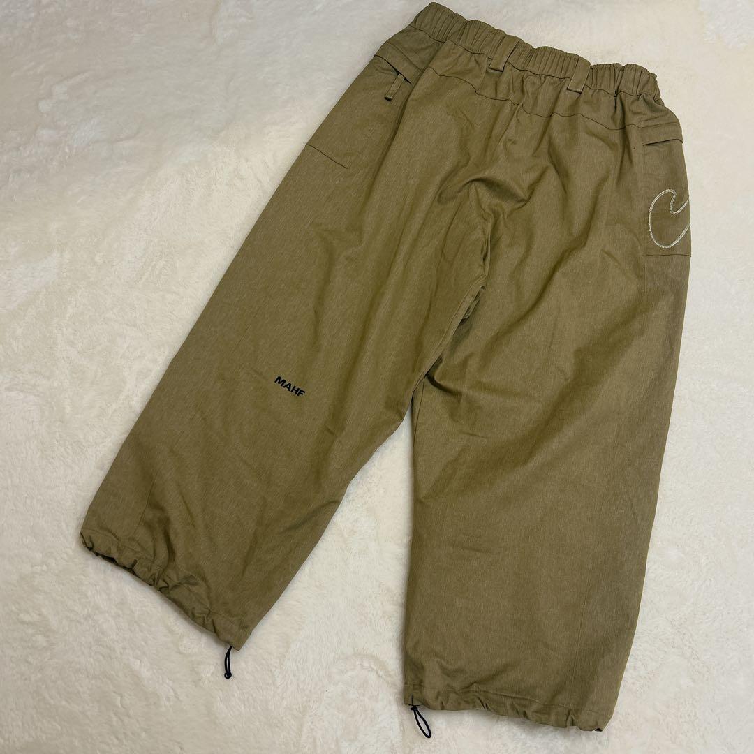 【極美品】MAHF SUPPLY スノーボード　パンツXXL カーキ