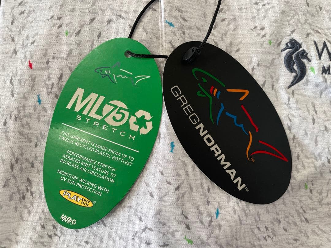 【新品タグ付】GREG NORMAN ポロシャツ WAILEA MAUI ロゴ