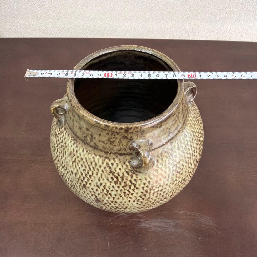 島岡達三　代表的作品　人間国宝　縄文象嵌　壺