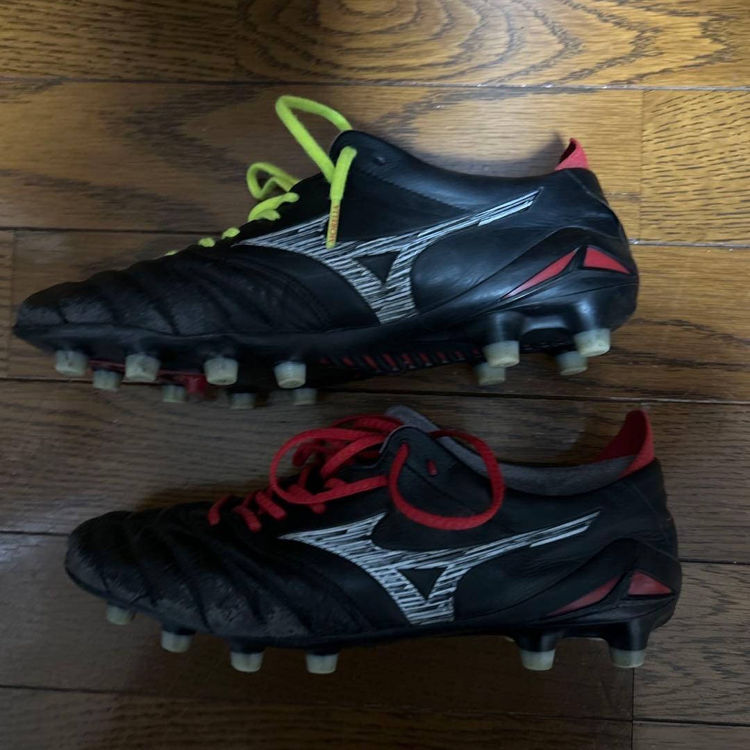 Mizuno サッカーシューズ ブラック 25.5cm