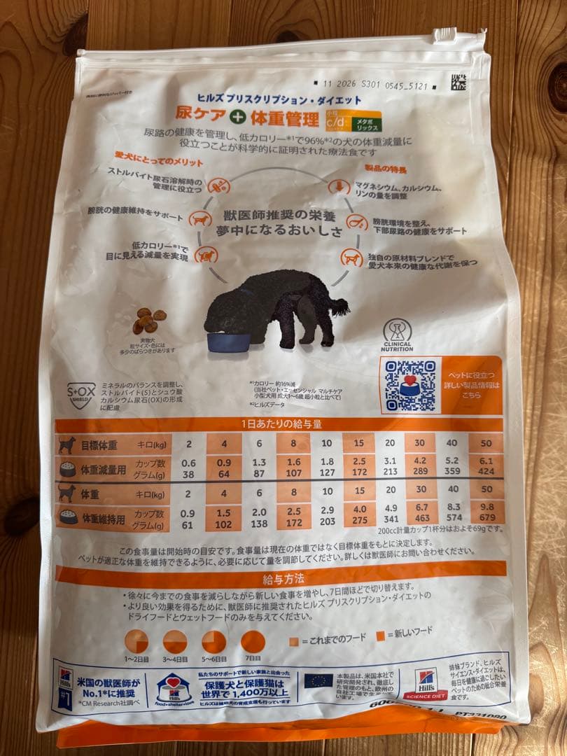 Hill's c/d メタボリックス 小粒 体重管理 3kg