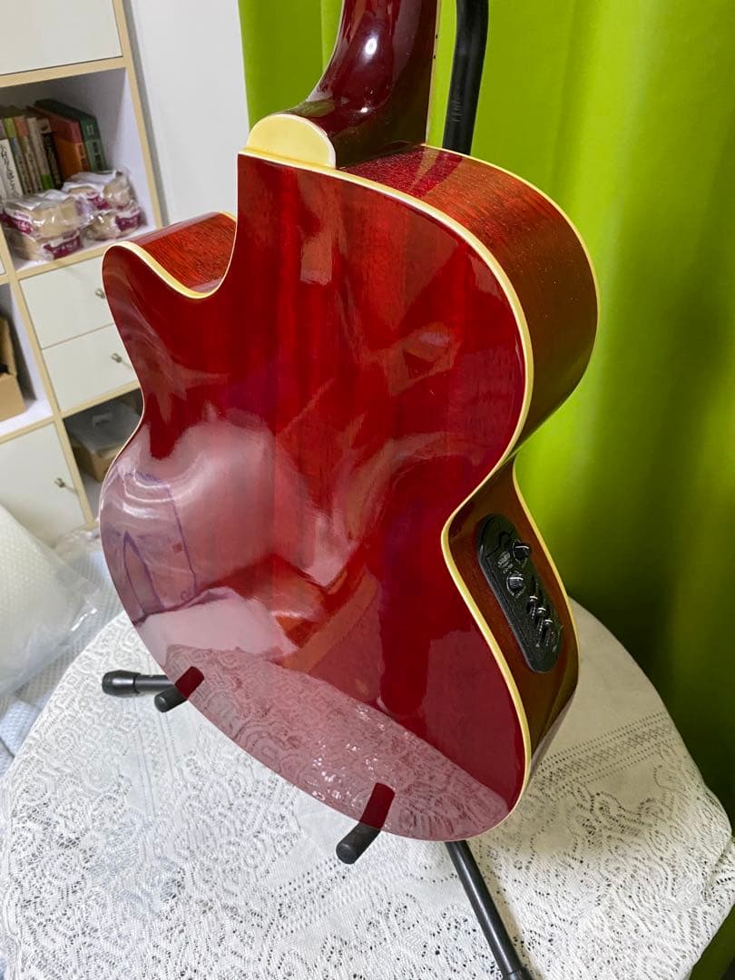 メ*1様 極上美品　ハミングバードK Garage エレアコ　音出し良好　アコギ