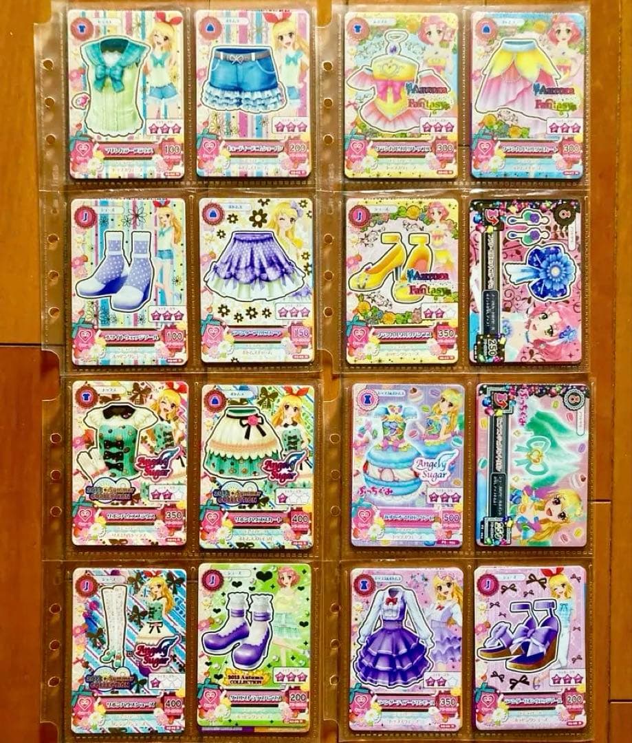 アイカツカード　まとめ売り　230枚　ファイル　バインダー　エンジェリーシュガー