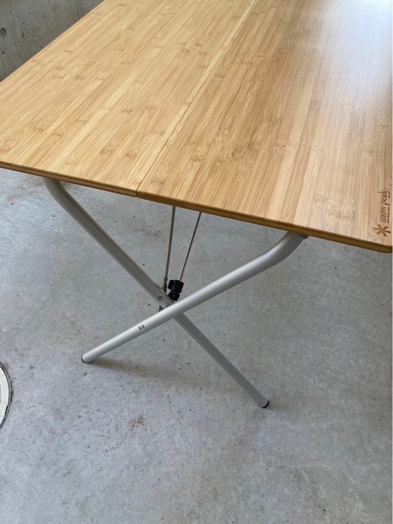 スノーピーク ワンアクションテーブル竹 (LV-010TR) テーブル