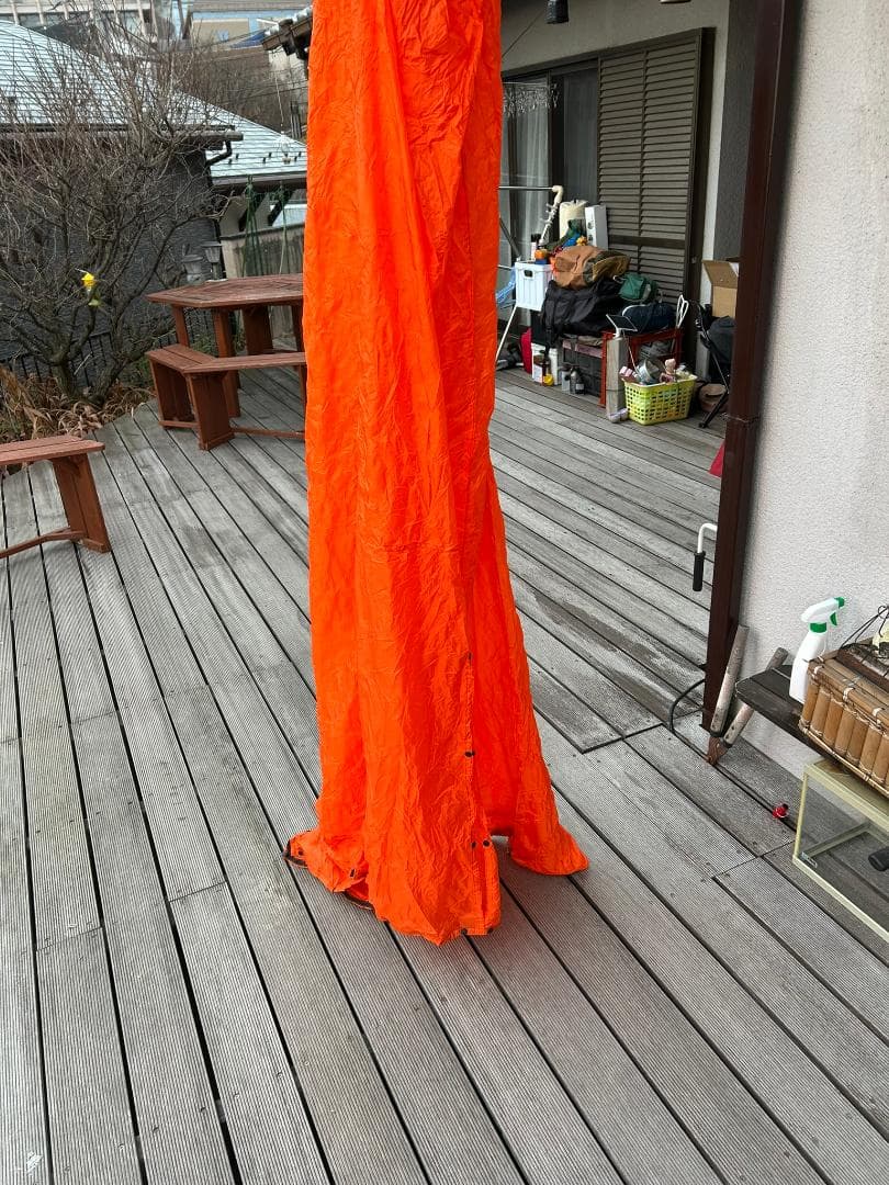 ヘリテイジ　エマージェンシーソロシェルター(旧モデル) 専用ポール付き