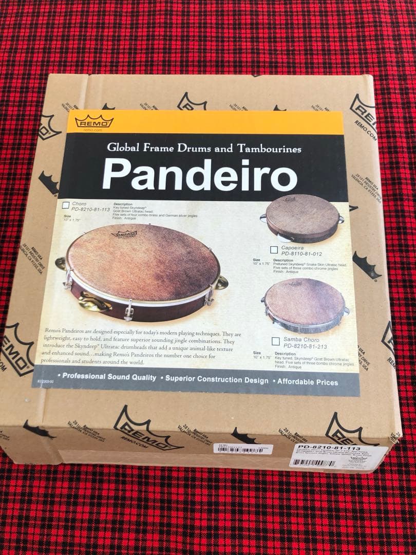 【再値下げ】REMO パンデイロ　PD-8210-81-113 Skyndeep