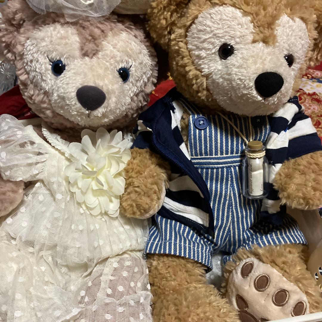 ダッフィー シェリーメイぬいぐるみと衣装セット