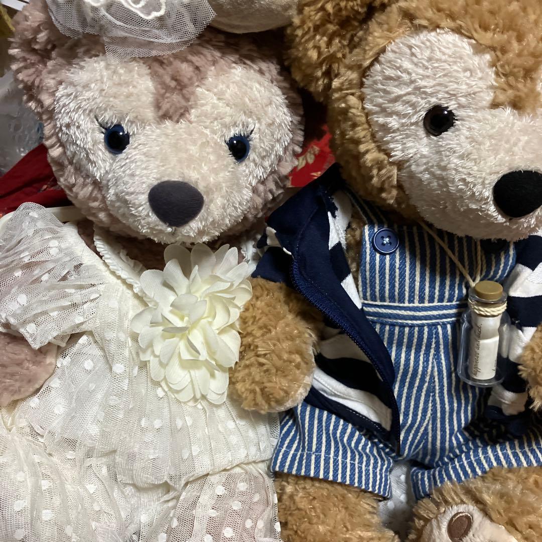 ダッフィー シェリーメイぬいぐるみと衣装セット