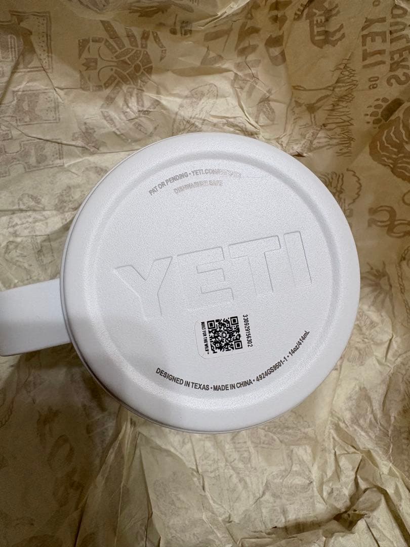 ホノルルクッキー　YETI マグカップ　ホワイト