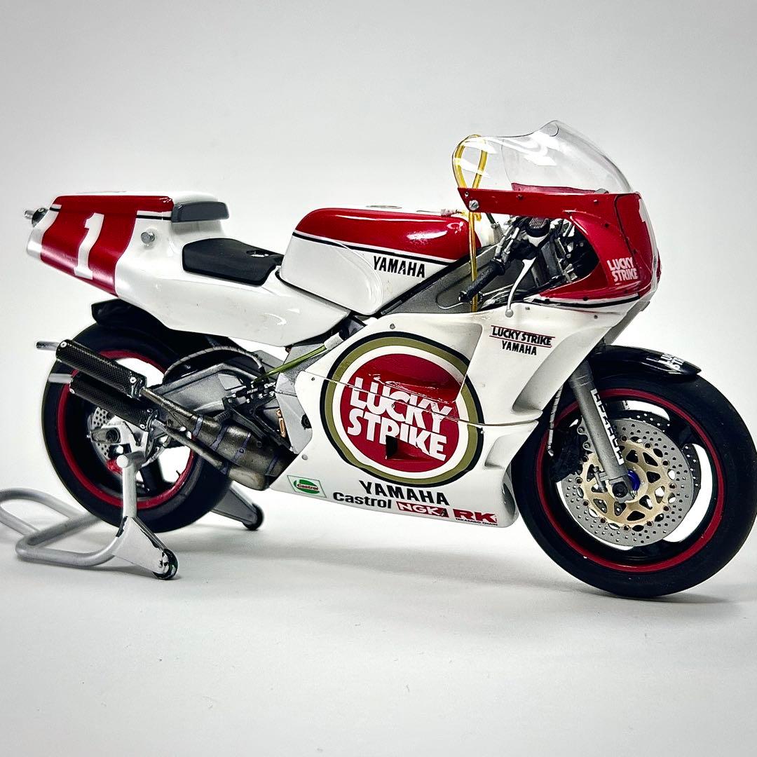1/12 ハセガワ ヤマハYZR500(0W98) 1988 プラモデル 完成品