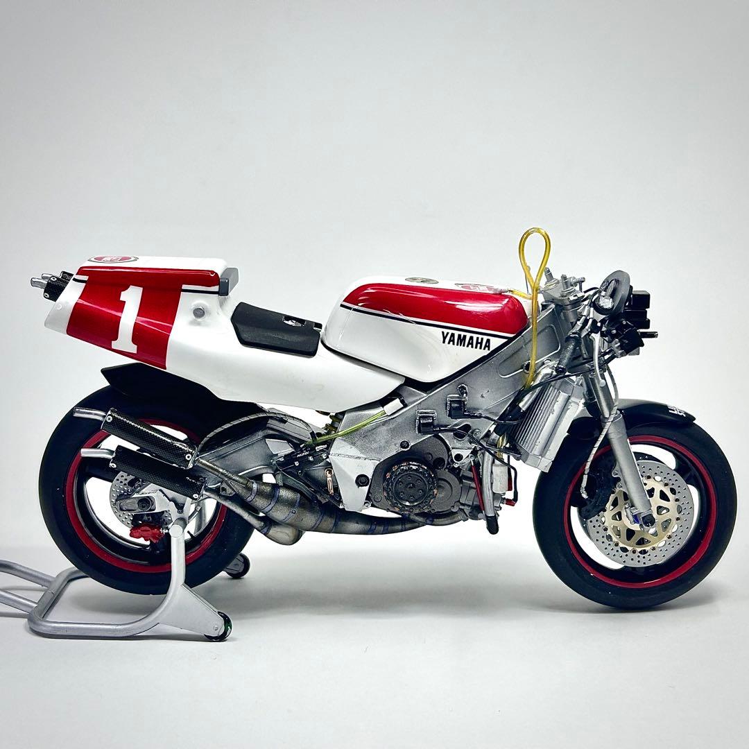1/12 ハセガワ ヤマハYZR500(0W98) 1988 プラモデル 完成品