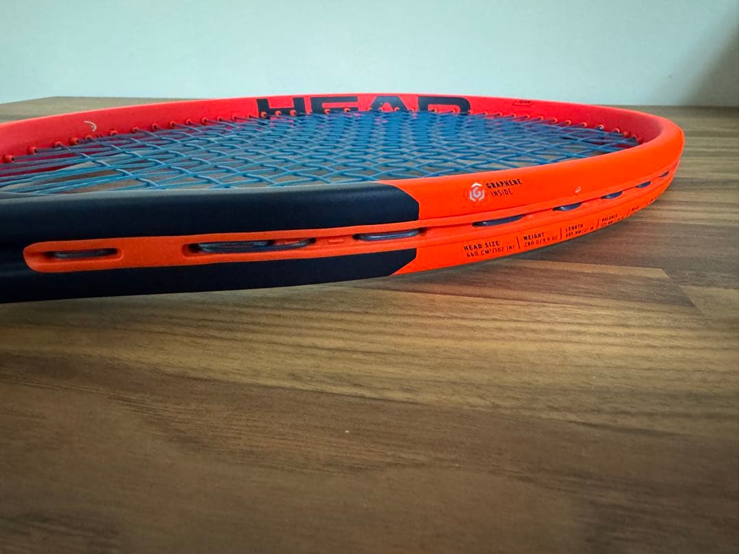 【美品】HEAD 2023 Radical TEAM 280g ガット張り替え済