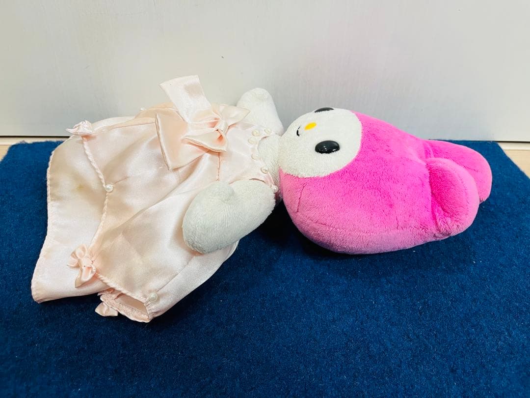 マイメロディ 折れ耳　パールドレス　2006年　レトロ　ぬいぐるみ