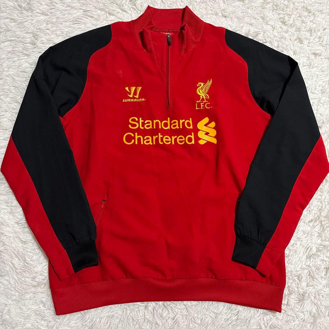 リバプールFC 12/13 warrior トレーニングウェア ハーフジップ